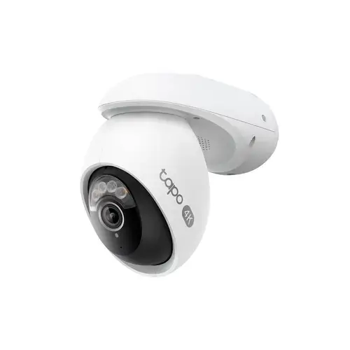 Camera de supraveghere exterior TP-LINK Tapo C560WS, 4K 8MP (3840x2160), Zoom digital 18x, Microfon, Difuzor, Wi-Fi (Alb)
