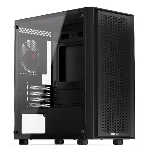Carcasa Krux Scor, Mini Tower, Fara sursa (Negru)