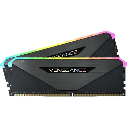 Memorii Corsair Vengeance RGB RT Gunmetal 16GB(2x8GB) DDR4 3200MHz CL16 Dual Channel Kit