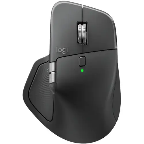 Mouse Logitech MX Master 4, Wireless 2.4Ghz, Bluetooth, 8000DPI (Negru)