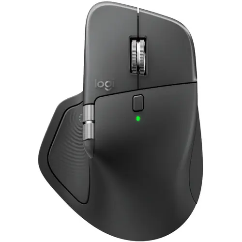 Mouse Logitech MX Master 4, Wireless 2.4Ghz, Bluetooth, 8000DPI (Negru)