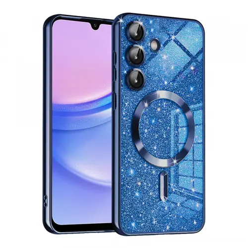 Husa MagSafe pentru Samsung Galaxy A15 5G A156 / A15 A155, Techsuit, Luxury Glitter