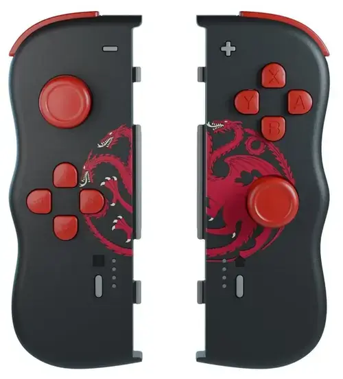 Controller Lexip X Tsume Twin Pads pentru Nintendo Switch (Rosu/Negru)