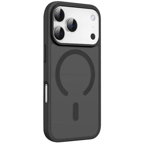 Husa Protectie Spate Lemontti EliteGuard Magsafe pentru Apple iPhone 17 Pro (Negru)