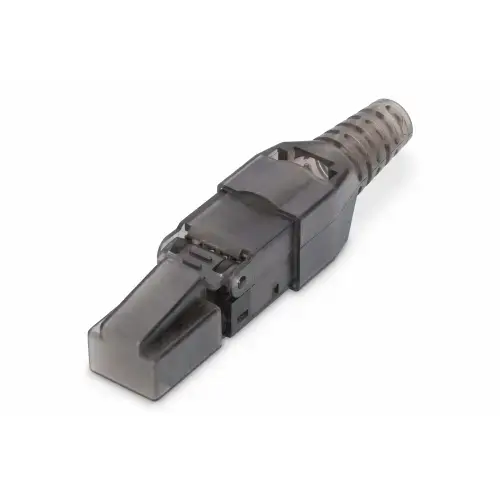 Adaptor de retea Digitus DN-93633, CAT.6A, RJ45 (Negru)