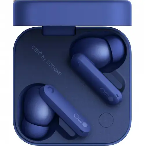 Casti True Wireless In-Ear CMF by Nothing Buds Pro 2, Bluetooth, TWS, ANC, MultiPoint, 6 Microfoane, Clear Voice 3.0, IP55 (Albastru)