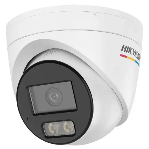 Camera de supraveghere exterior IP Turret 4MP ColorVu 3.0 Hikvision DS-2CD1347G3H-LIUF/SL(2.8MM), 2.8mm, IR 30m, Microfon, Difuzor, IP67