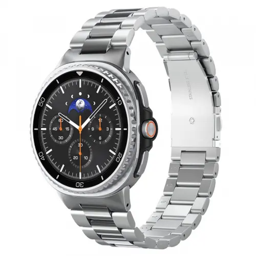 Curea Spigen Modern Fit pentru Samsung Galaxy Watch 8 Classic / Watch8 44mm / Watch 8 40mm, Argintiu