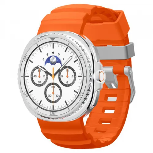 Curea Spigen WBS2 pentru Samsung Galaxy Watch 8 Classic / Watch8 44mm / Watch 8 40mm, Portocaliu