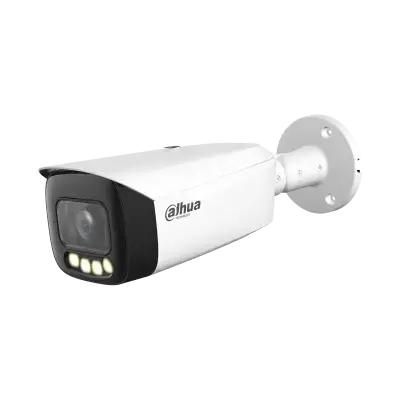 Camera de supraveghere Dahua IPC-HFW5449T1-ZE-LED-2712 IP, Bullet, 4MP, 2.7-12 mm, 1/1.8 CMOS, varifocala, motorizata, H.265+, ePoE, IP67