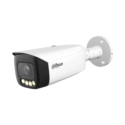 Camera de supraveghere Dahua IPC-HFW5449T1-ZE-LED-2712 IP, Bullet, 4MP, 2.7-12 mm, 1/1.8 CMOS, varifocala, motorizata, H.265+, ePoE, IP67