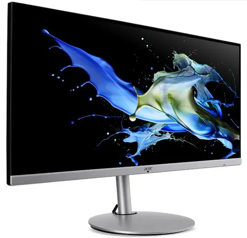 Monitor IPS LED Acer 34inch CB342CUsemiphuzx, UWQHD (3440 x 1440), HDMI, DisplayPort, Boxe, 4 ms (Argintiu)