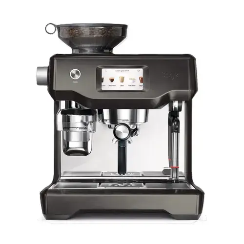 Espressor manual Sage the Oracle™ Touch SES990BST4EEU1, 2400 W, 9 bar, Rezervor apa 2.5 l, Rasnita incorporata cu 45 setari, Portafiltru 58mm (Negru/Inox)