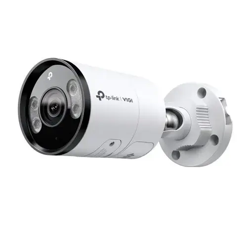 Camera supraveghere video exterior IP Bullet TP-Link VIGI InSight S355, 5MP, Lentila 2.8mm, IR+WL 30m, rezolutie video 2880 X 1620, +/H.265/H.264+/H.264, Microfon, Difuzor, IP67