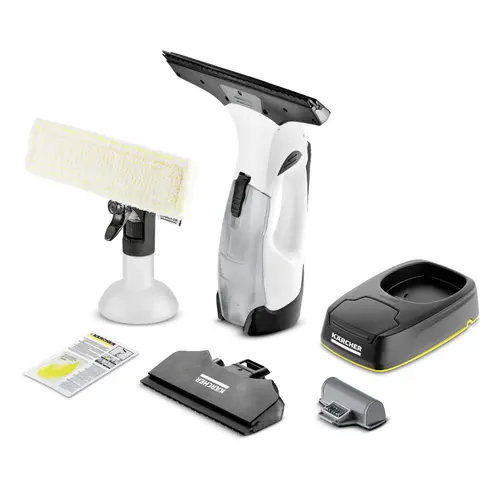 Aspirator de geamuri Karcher WV 5 Plus N, autonomie 35 min (Alb/Negru)