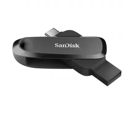Stick USB SanDisk Phone Drive, 256GB, USB-A 3.2 / USB-C (Negru)