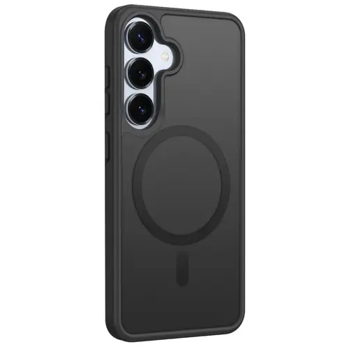Husa Protectie Spate Lemontti EliteGuard Magnetic pentru Samsung Galaxy A56 (Negru)