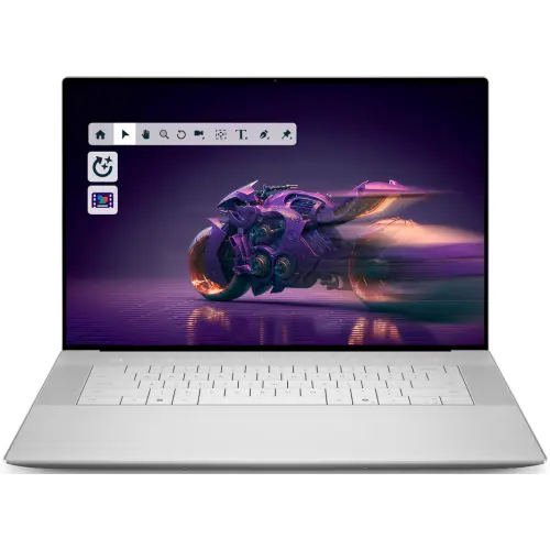 Laptop Dell 16 Premium DA16250 (Procesor Intel® Core™ Ultra 7 255H (24M Cache, up to 5.1 GHz), 16.3inch WQUXGA Touch, 32GB LPDDR5X, 1TB SSD, nVidia GeForce RTX 5060 @8GB, Windows 11 Pro, Argintiu)