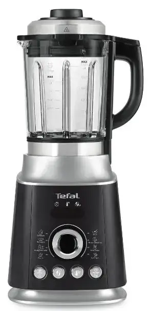 Blender Tefal BL962B38 Ultrablend Cook, 1300 W (Negru/Gri)