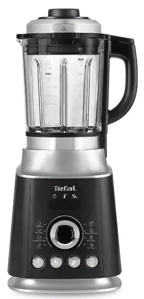 Blender Tefal BL962B38 Ultrablend Cook, 1300 W (Negru/Gri)