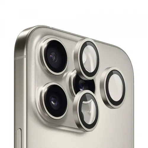 Folie de protectie Camera Spate Blueo 99 Anti-Refective HD pentru Apple iPhone 16 Pro Max / 16 Pro, Sticla Securizata