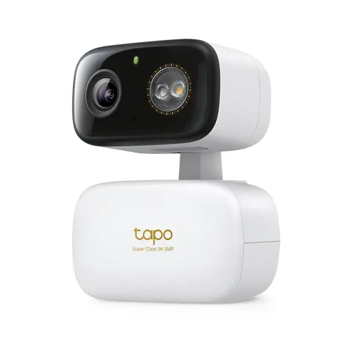 Camera supraveghere video interior/exterior TP-Link TAPO C236, Pan/Tilt, 3K 5MP, Microfon si Difuzor, Wi-Fi, IP65