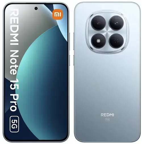 Telefon Mobil Xiaomi Redmi Note 15 Pro, Procesor Mediatek Dimensity 7400 Ultra Octa-Core, AMOLED 6.83inch, 8GB RAM, 256GB Flash, Camera Duala 200+8 MP, Wi-Fi, 5G, Dual Sim, Android (Albastru)