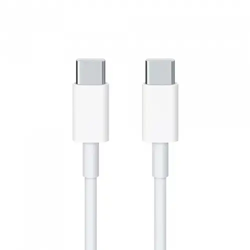 Cablu de date/incarcare USB-C - USB-C Google, 30W, 1m (Alb)