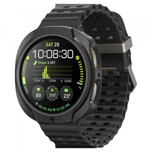 Husa Spigen Liquid Air pentru Samsung Galaxy Watch8 44mm (Negru mat)