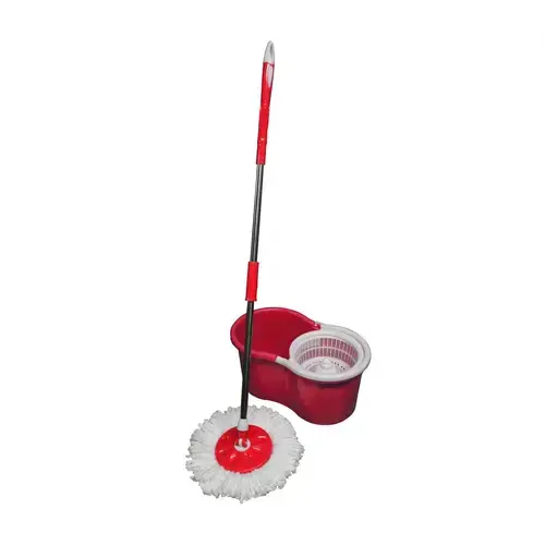 Set curatenie Vanora Home Primo VN-GRH-4COLR, Mop rotativ 360 (Rosu)