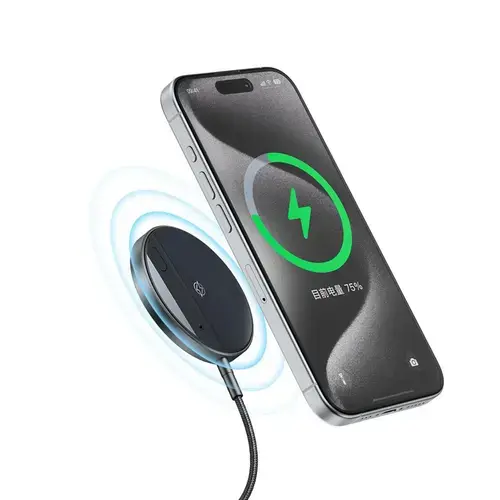 Incarcator Wireless Magnetic Mcdodo CH-5490, 15W, 1m (Negru)