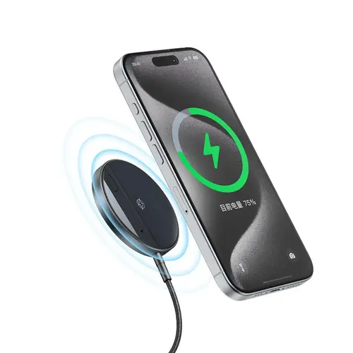 Incarcator Wireless Magnetic Mcdodo CH-5490, 15W, 1m (Negru)