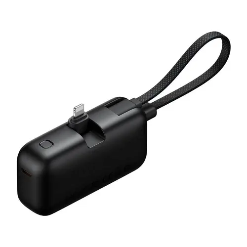Baterie Externa Mcdodo MC-7800 FreeKit Series 5000mAh, 22.5W, cablu și Connector Lightning (Negru)