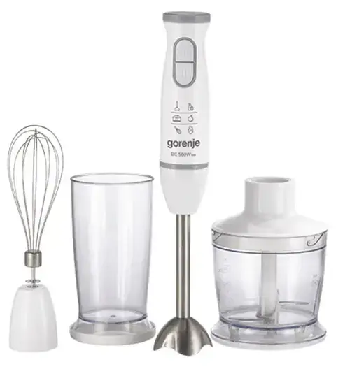 Mixer vertical Gorenje HBC564QW, 560 W (Alb/Argintiu)