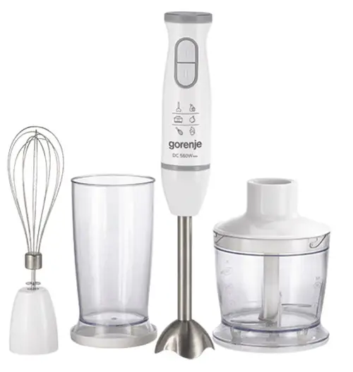 Mixer vertical Gorenje HBC564QW, 560 W (Alb/Argintiu)