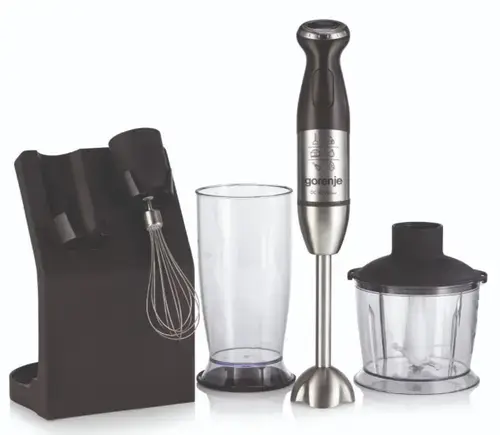 Mixer vertical Gorenje HBC807QB, 800 W (Negru/Argintiu)