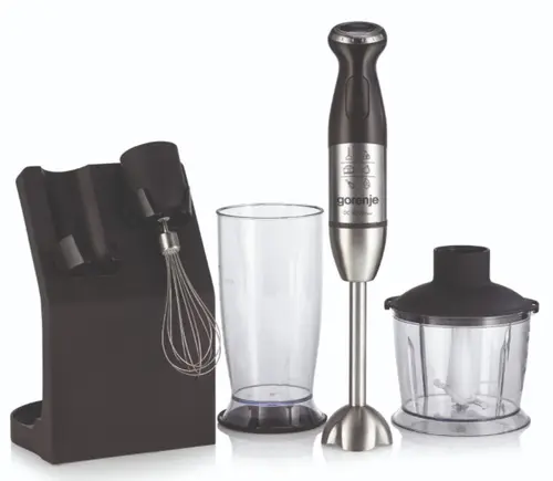Mixer vertical Gorenje HBC807QB, 800 W (Negru/Argintiu)