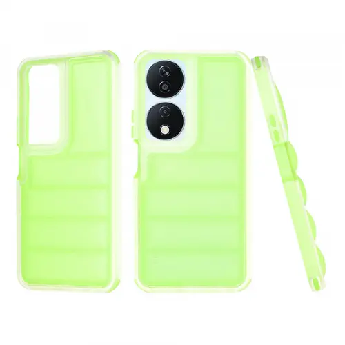 Husa pentru Honor X7b 5G / 90 Smart / X7b 4G, Techsuit, Wave Shield, Verde