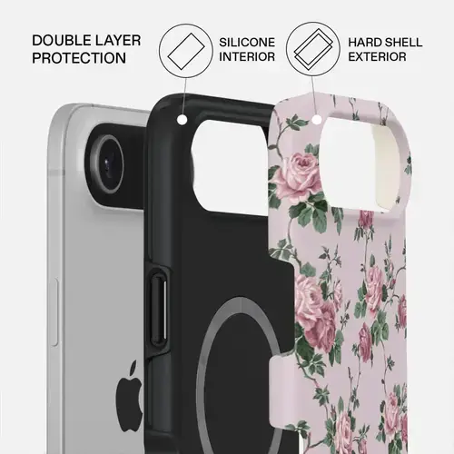 Husa Protectie Spate Burga Dual Layer Magsafe Alice pentru Apple iPhone  Air (Multicolor)