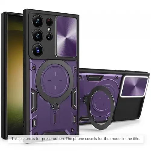 Husa pentru Xiaomi Redmi 15C 5G / 15C 4G, Techsuit, CamGuard Pro, Mov