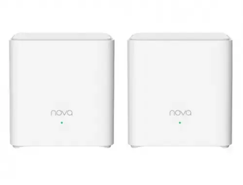 Set 2 routere wireless, Tenda, Nova MX3, WiFi 6/WLAN, 300Mbit/s-1201Mbit/s, Alb