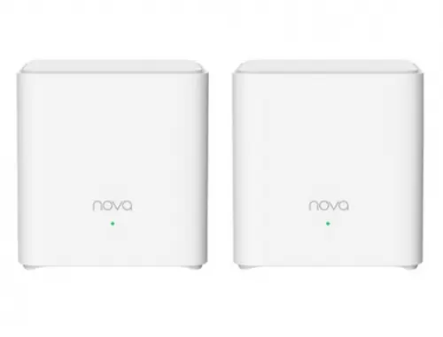 Set 2 routere wireless, Tenda, Nova MX3, WiFi 6/WLAN, 300Mbit/s-1201Mbit/s, Alb
