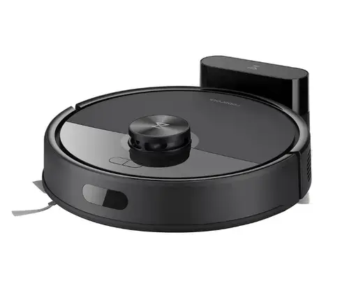 Aspirator robot Roborock Q7 TF Q7TF52-00, 10.000 Pa, 5.200 mAh, Autonomie 180 min, navigatie LiDAR, recipient praf 400 ml, sistem dublu anti-incurcare, nivel reglare flux de apa (Negru)