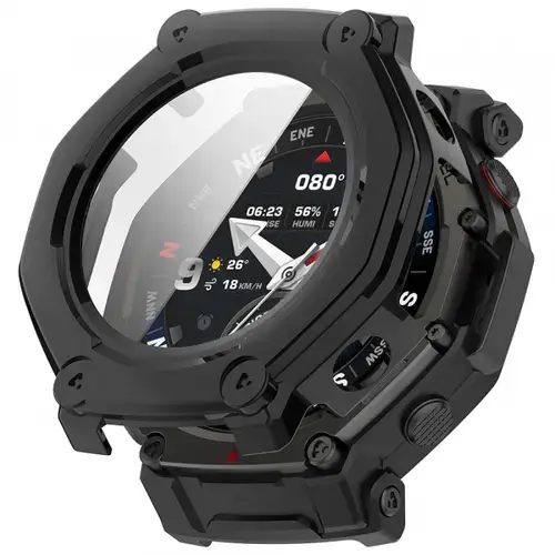 Husa Techsuit Defense360 Pro pentru Amazfit T-Rex 3 Pro (Negru)