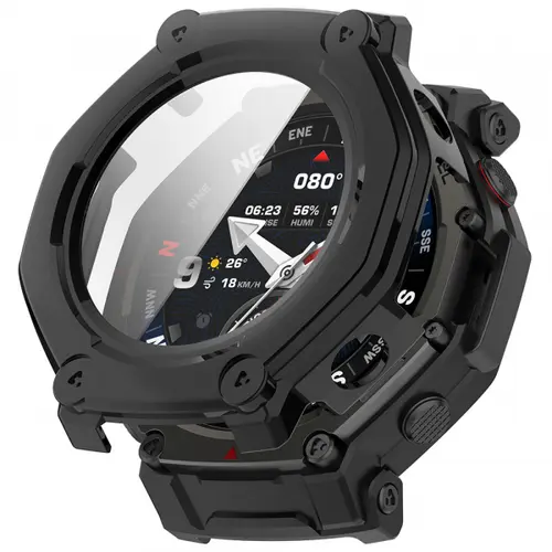 Husa Techsuit Defense360 Pro pentru Amazfit T-Rex 3 Pro (Negru)