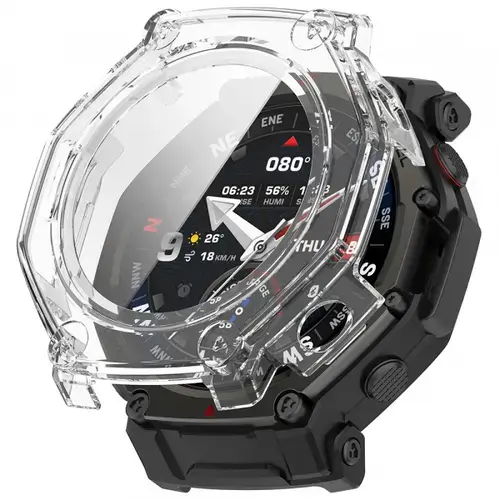 Husa Techsuit Defense360 Pro pentru Amazfit T-Rex 3 Pro (Transparent)
