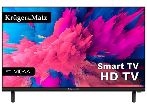 Televizor LED Kruger&Matz 61 cm (24inch) KM0224-V3, HD Ready, Smart TV, CI+