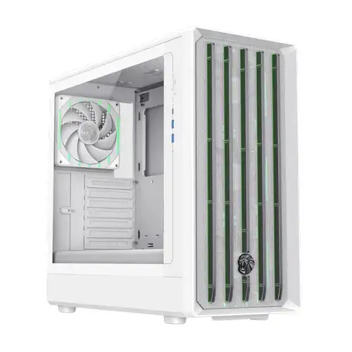 Carcasa Gamemax Claw 460, Middle Tower, Fara sursa (Alb)