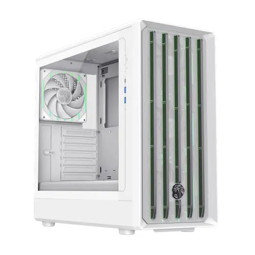 Carcasa Gamemax Claw 460, Middle Tower, Fara sursa (Alb)