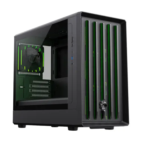 Carcasa Gamemax Claw 360, Middle Tower, Fara sursa (Negru)